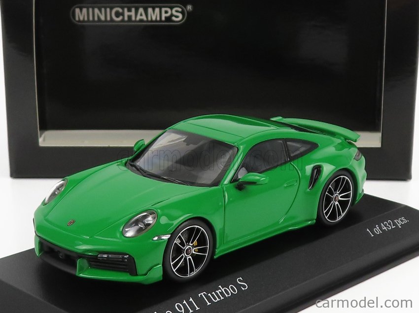 MINICHAMPS 410060071 Scale 1/43 | PORSCHE 911 992 TURBO S COUPE SPORT ...