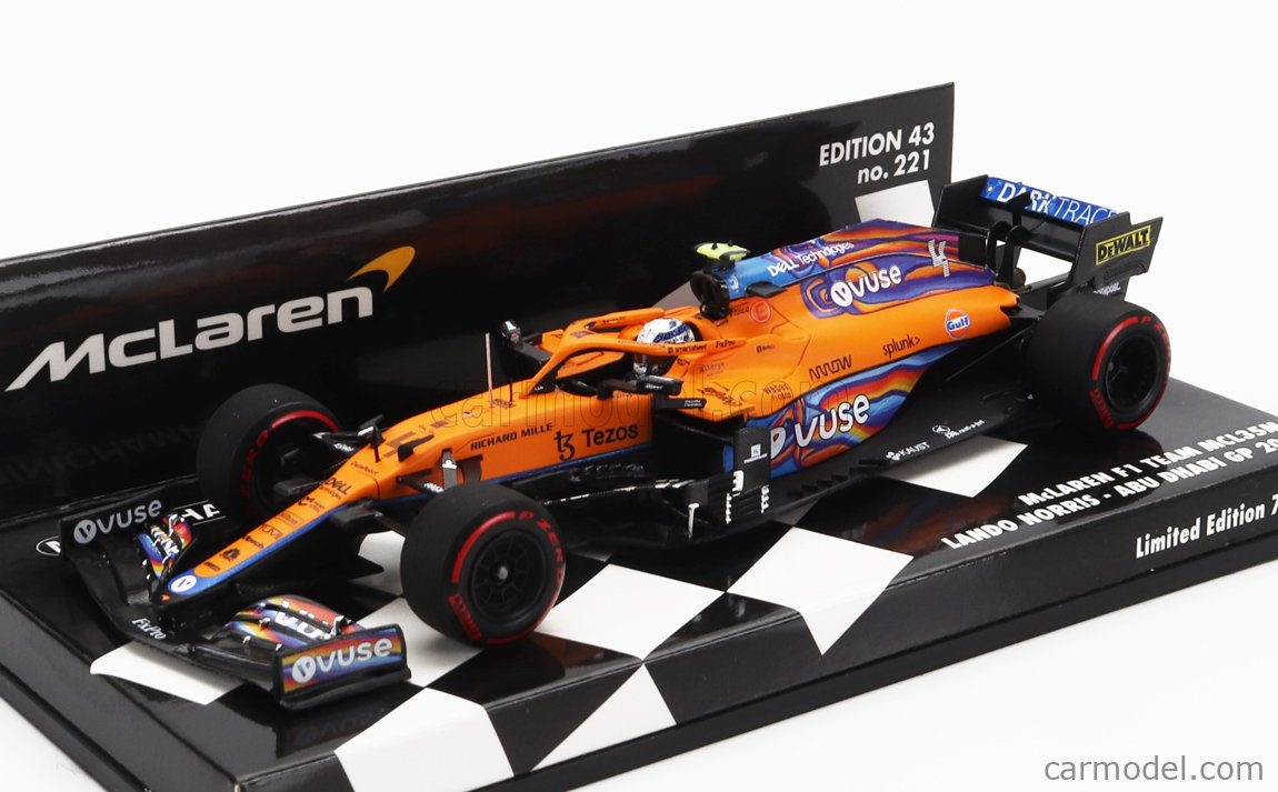 SPARK 1/43 – MCLAREN MCL35M – アブダビ GP 2021 (L.ノリス