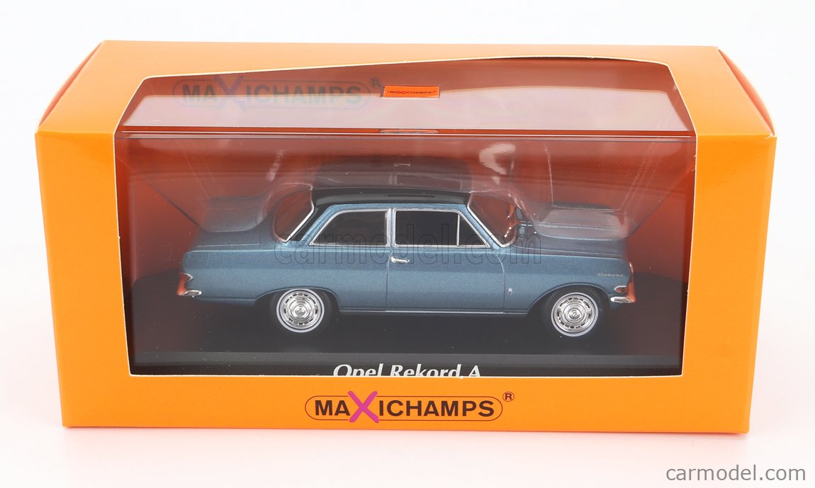 MINICHAMPS 940041000 Scale 1/43 | OPEL REKORD A 1962 BLUE