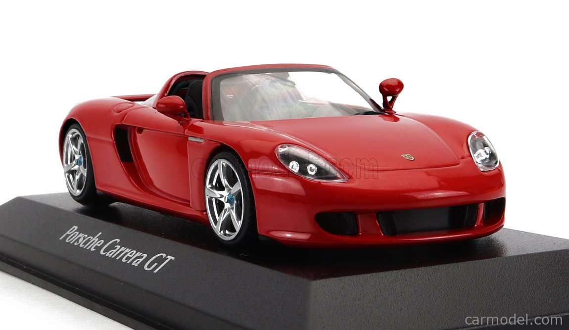 Minichamps 1/43 Porsche Carrera GT 2003 Rouge - Réf 940062631 - Neuve