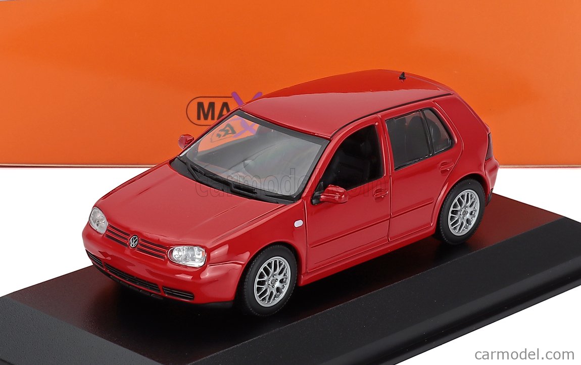 MINICHAMPS 940056061 Scale 1/43 | VOLKSWAGEN GOLF IV 1999 RED