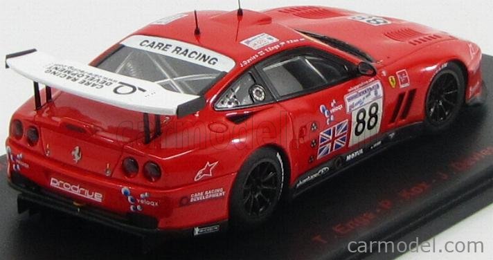 Ferrari 550 GTS Maranello #61 Red Line 1/43 - 24h Le Mans 2006 - Sans Boîte