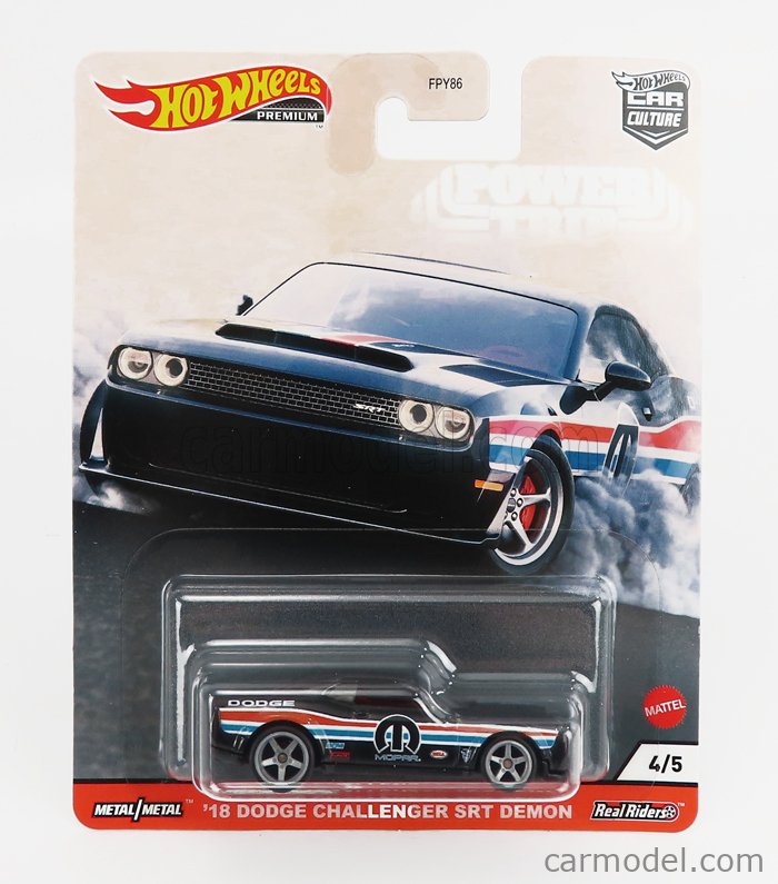 2018 dodge challenger hot wheels