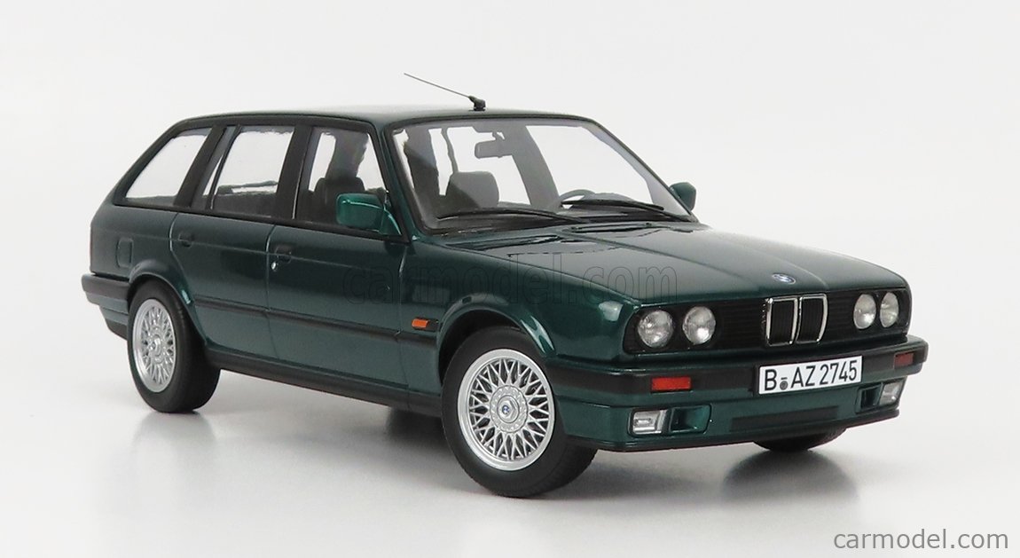 NOREV 183219 Scale 1/18  BMW 3-SERIES 325i (E30) TOURING 1991 GREEN MET