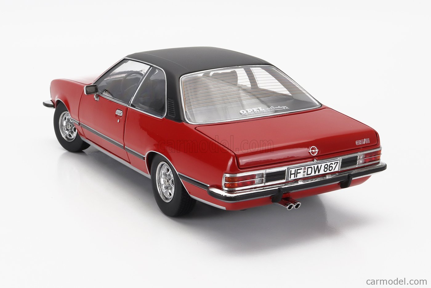 Touring Opel Commodore B GS/E Coupé 1975 - sapphire blue met 1:18 Diecast - m