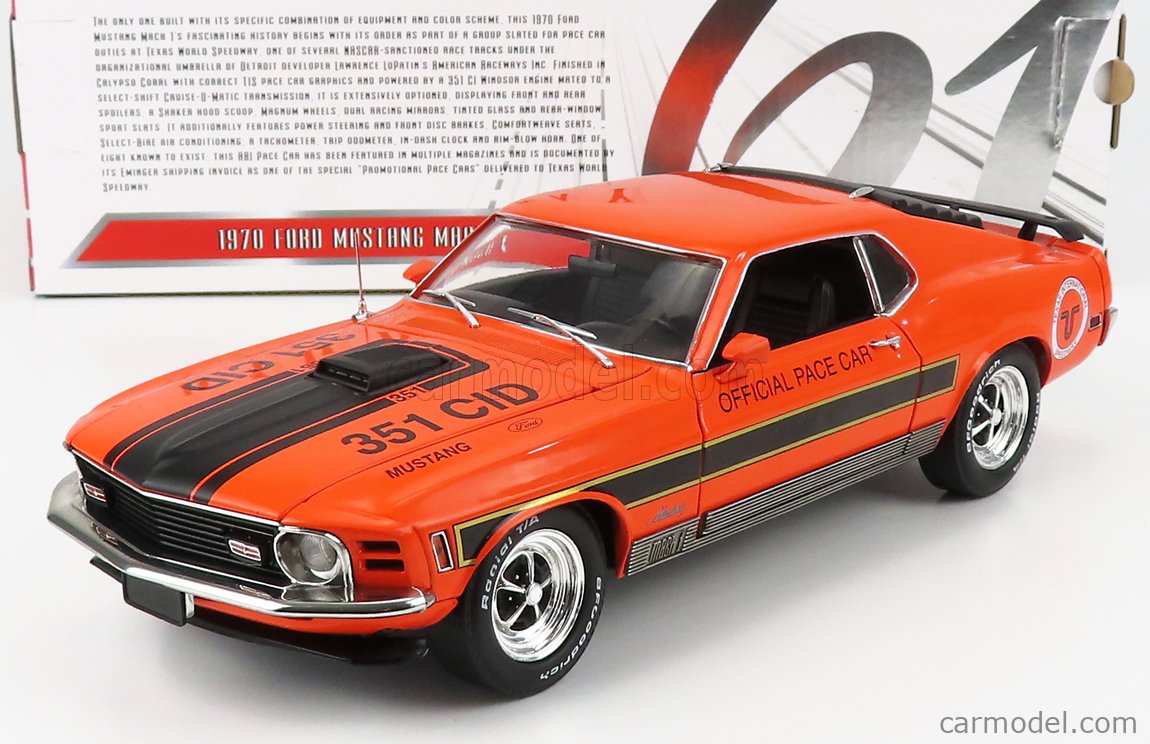 HIGHWAY61 18033 Scale 1/18 | FORD USA MUSTANG MACH 1 351 CID