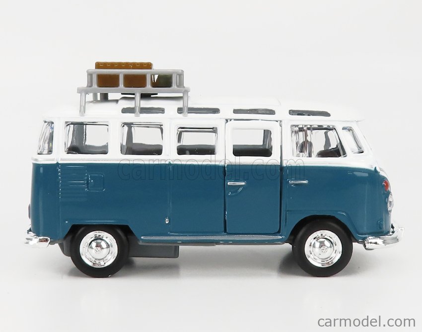 MAISTO 21237B Scale 1/40 | VOLKSWAGEN T1 MINIBUS SAMBA 1962 WITH ROOF ...