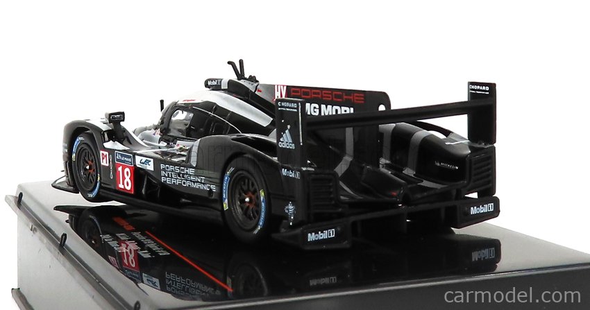 Miniature Porsche 919 1/43 Spark Hybrid No.2 LMP Team 24h Le Mans 2017 T Bernhard E Bamber B Hartley