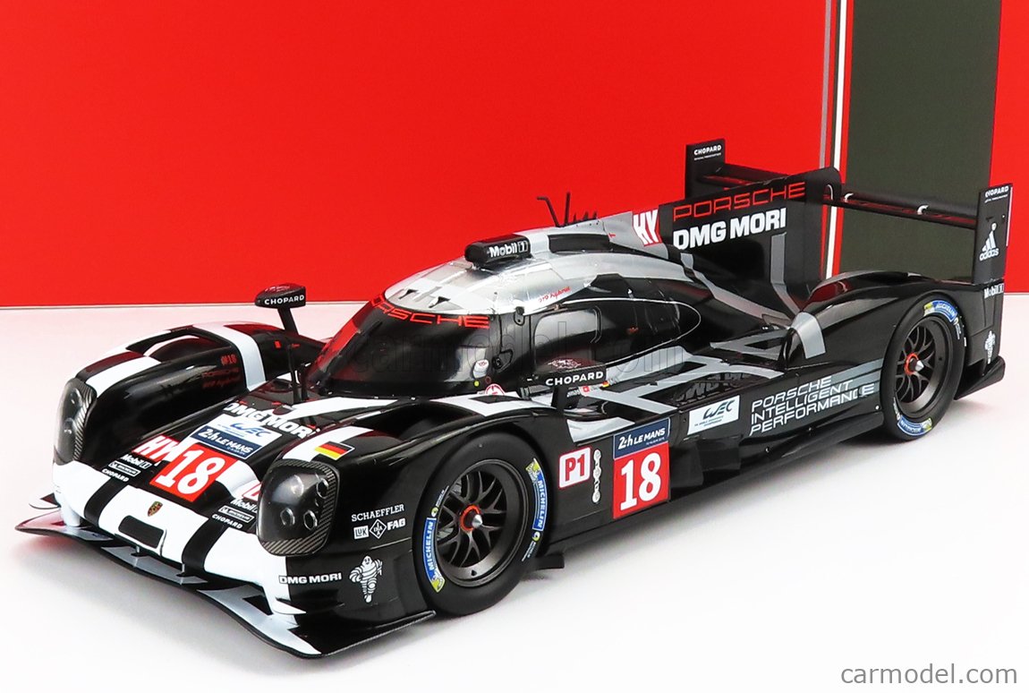 PORSCHE - 919 HYBRID TURBO TEAM PORSCHE N 18 POLE POSITION 24h LE MANS 2015  M.LIEB - R.DUMAS - N.JANI