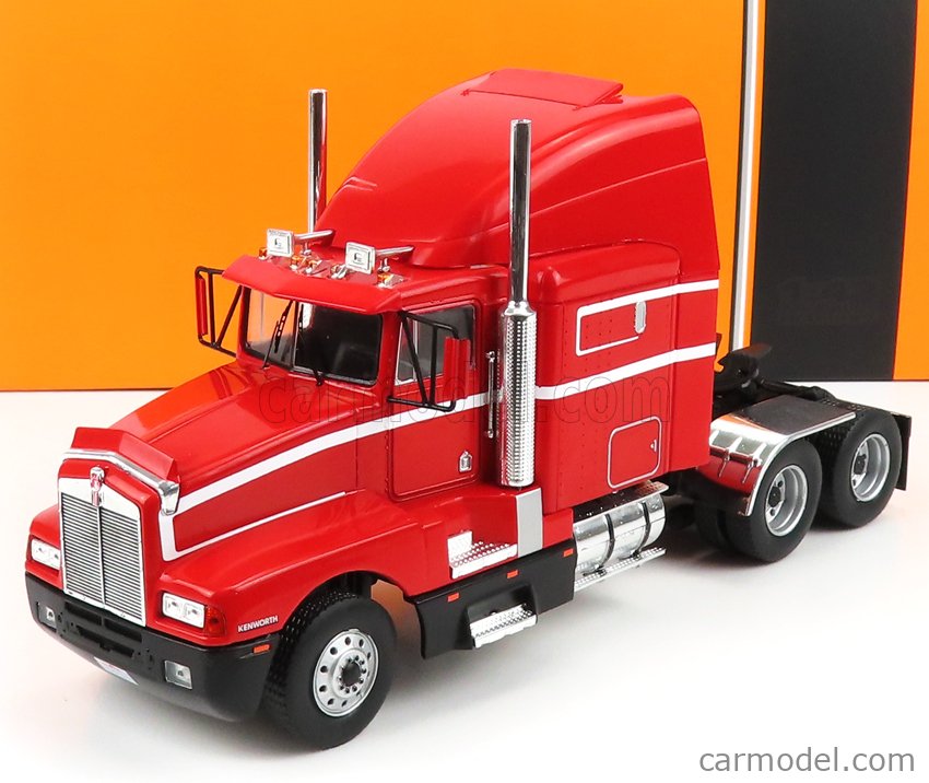 IXO-MODELS TR109 Scale 1/43 | KENWORTH T600A TRUCK 3-ASSI 1985 RED