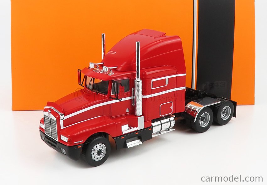 IXO-MODELS TR109 Scale 1/43 | KENWORTH T600A TRUCK 3-ASSI 1985 RED