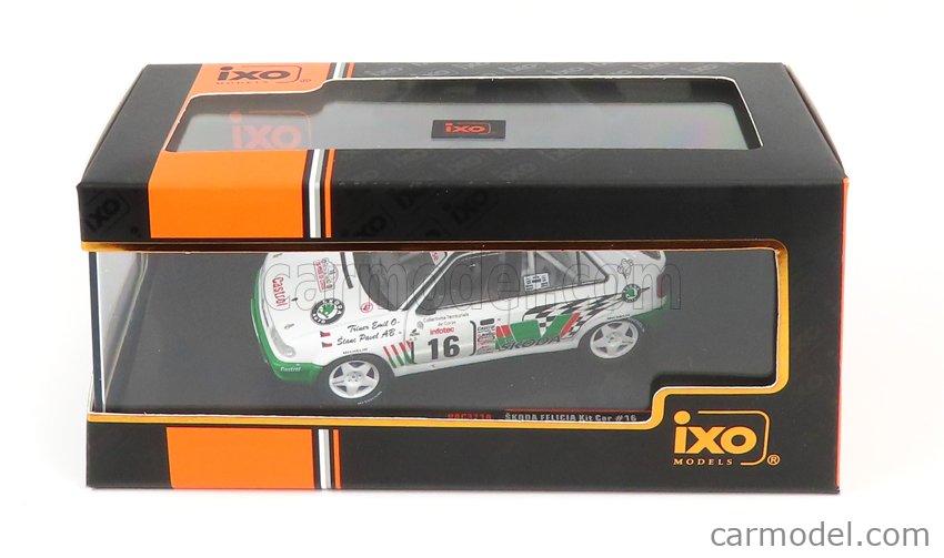Skoda Felicia Kit Car #19 Rally tour de Corse 1995 Sibera/Gross RAC371B IXO 1:43