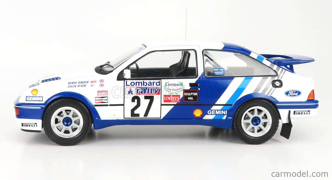Ford Sierra RS Cosworth Lombard RAC Rally 1989 McRae-Ringer 1:43 SPARK S8708 Ford Sierra RS Cosworth Lombard RAC Rally 1989 McRae-Ringer 1:43 SPARK S8708