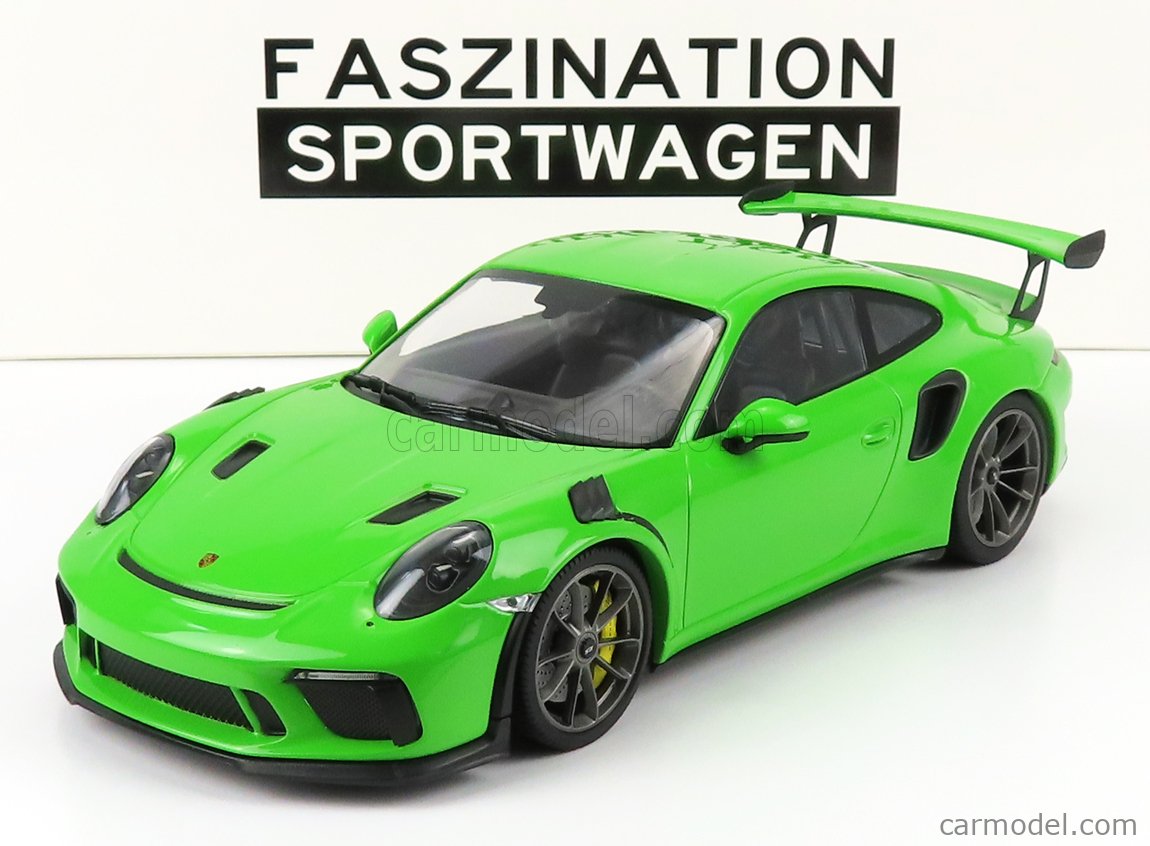 1/18 Minichamps 2019 Porsche 911 (991.2) GT3 RS (Lizard Green with