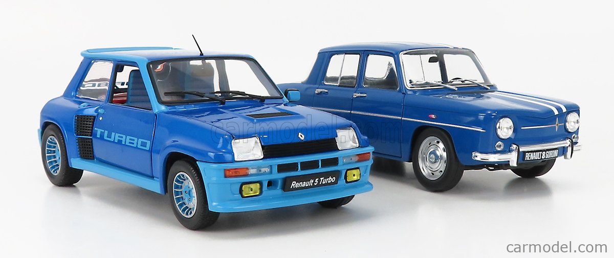 Renault 5 Turbo Blue 1981 1/18 SOLIDO S1801308 –