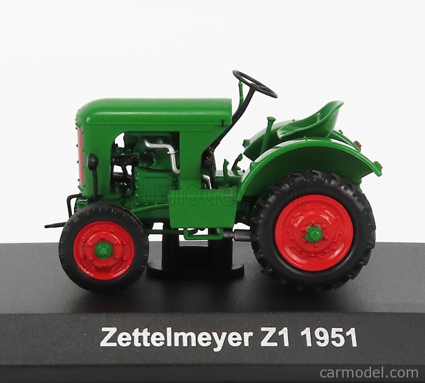 Tracteur Miniature Zettelmeyer Z1 1951 - Échelle 1/43 - Hachette, Die-cast - Neuf Sous Blister