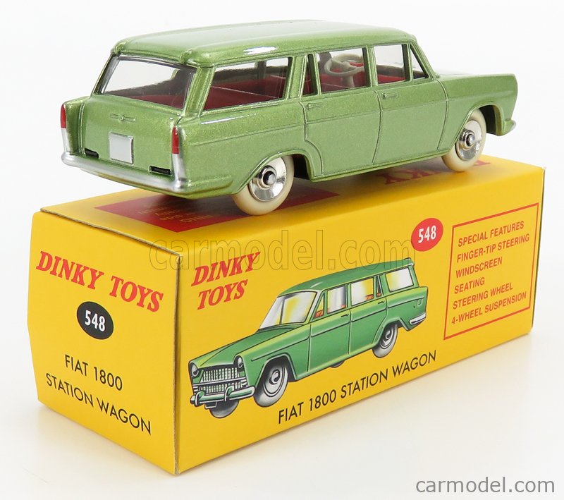 EDICOLA 548 Scale 1/43 | FIAT 1800 FAMILIARE 1962 GREEN MET