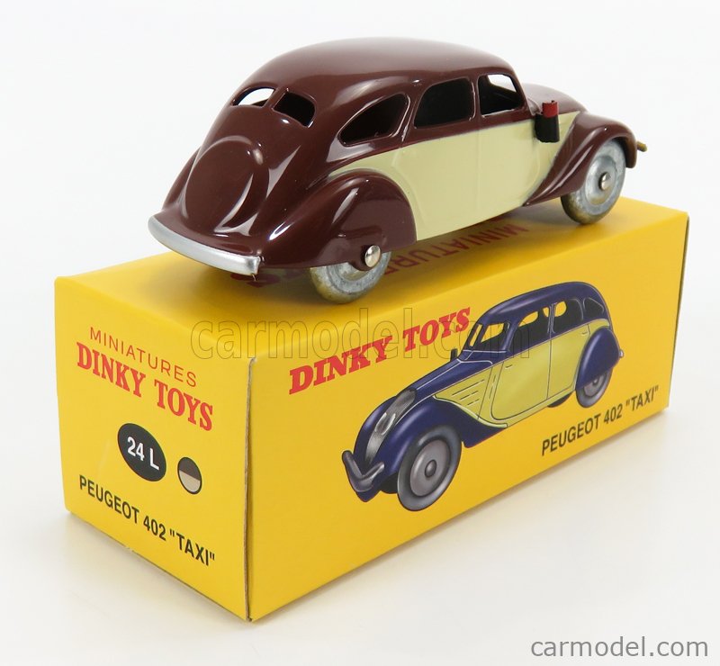 Dinky Toys DeAgostini DIECAST MODEL CAR 24L Peugeot 402 Taxi 