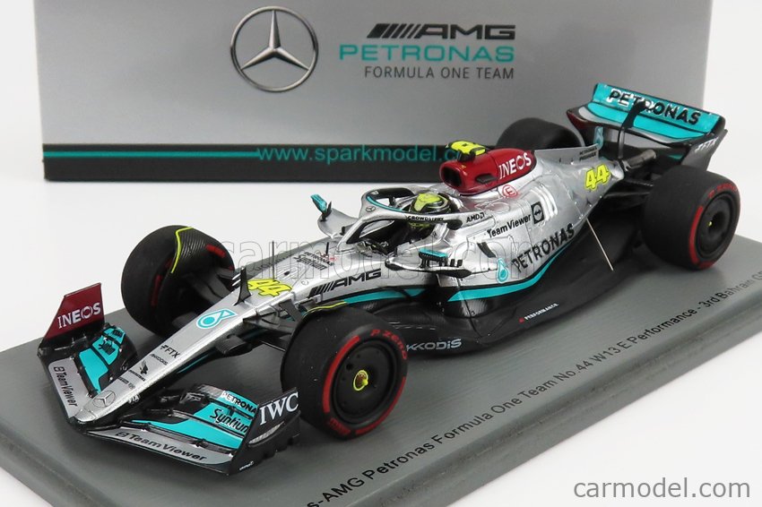 MERCEDES GP - F1 W13E TEAM MERCEDES-AMG PETRONAS F1 N 44 3rd BAHRAIN GP  2022 LEWIS HAMILTON