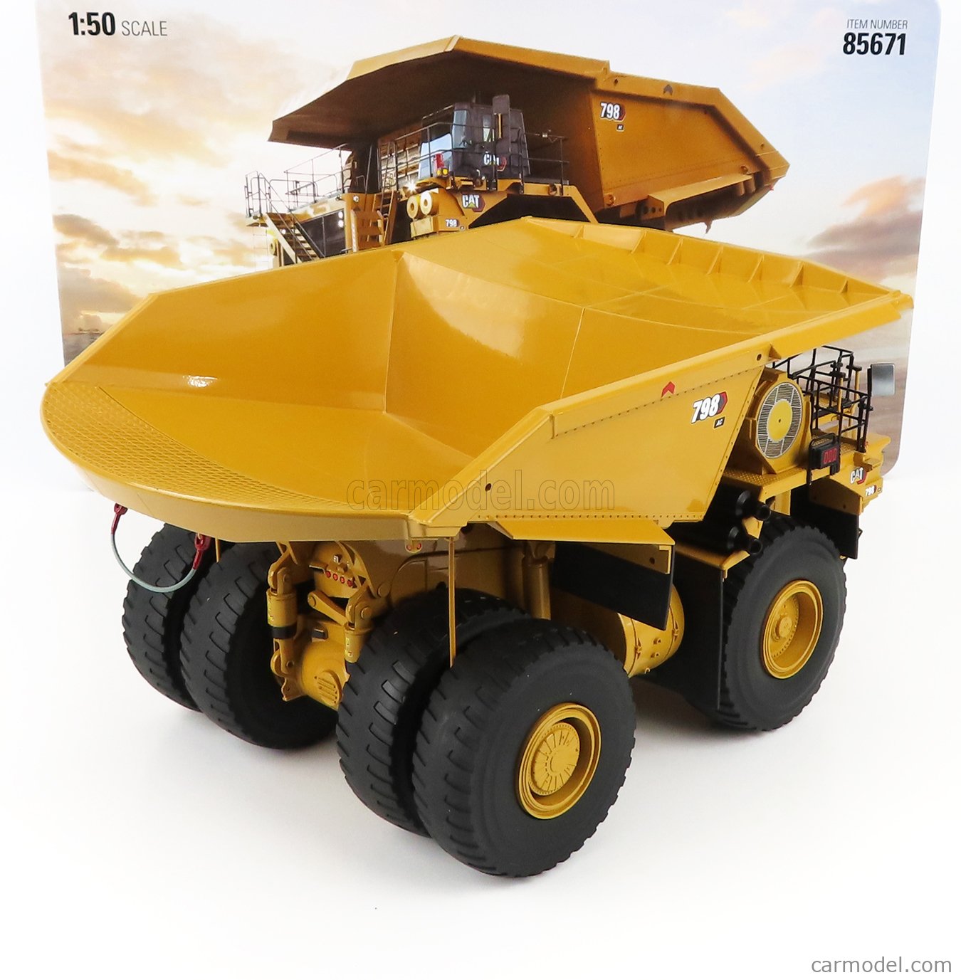 【新品】ダイキャストマスター CAT 798 AC 1/50 マイニングトラック 1:50 Cat® 798 AC マイニングトラック | Diecast Masters