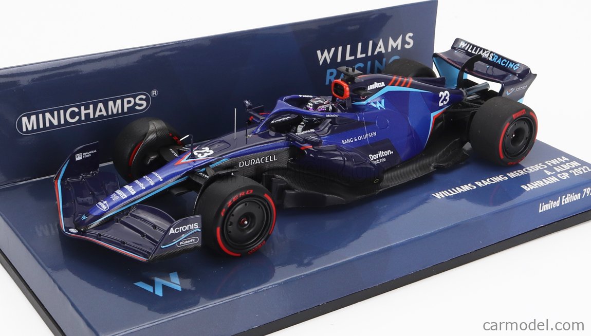 WILLIAMS - F1 FW44 TEAM WILLIAMS RACING N 23 BAHRAIN GP 2022 ALEXANDER ALBON