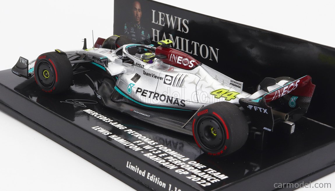 MERCEDES GP - F1 W13E TEAM MERCEDES-AMG PETRONAS F1 N 44 3rd BAHRAIN GP  2022 LEWIS HAMILTON