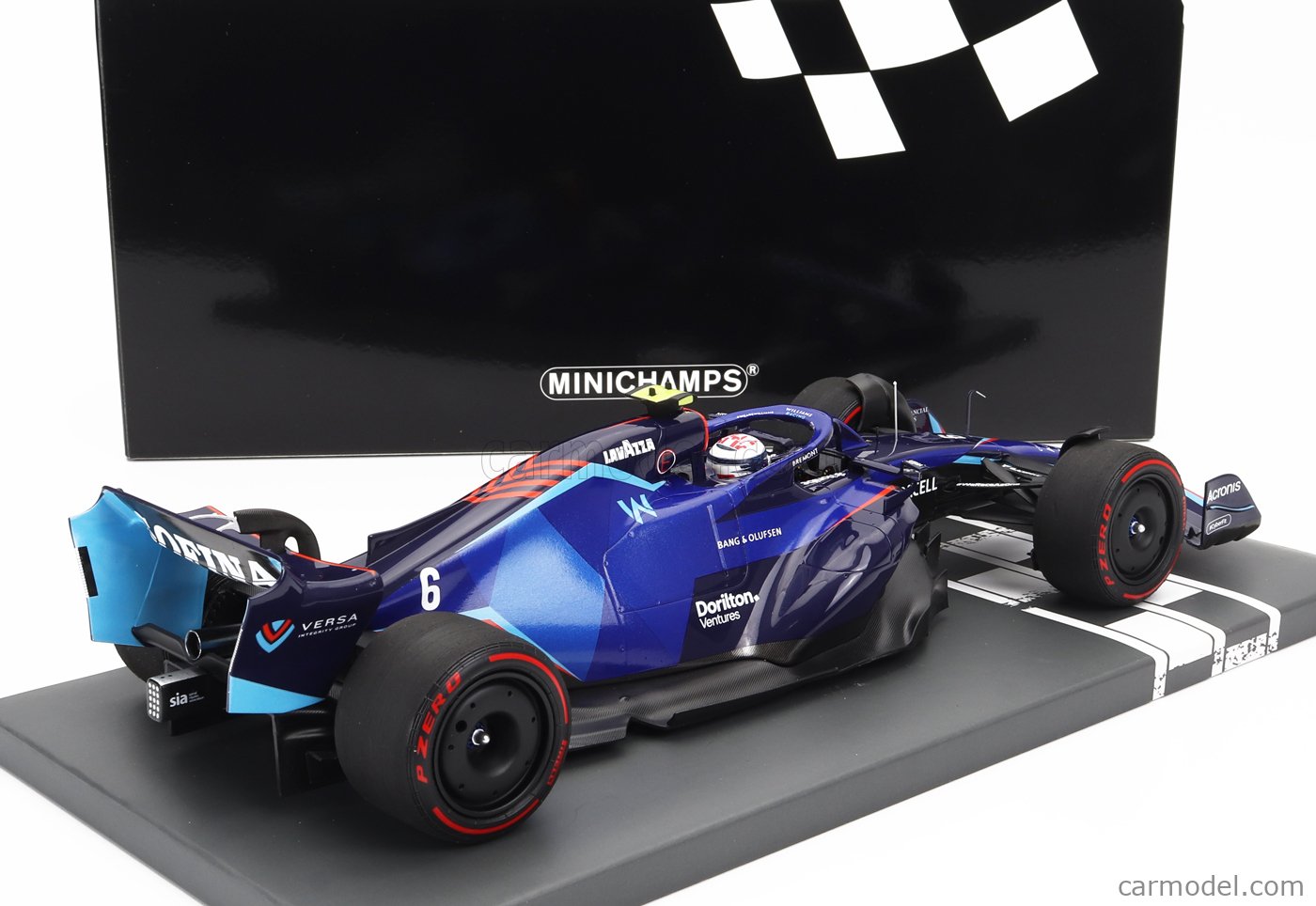 【希少品】MINICHAMPS ウィリアムズ FW44 1:18 GPボックス MINICHAMPS 117220106 Масштаб 1/18 | WILLIAMS F1 FW44 TEAM WILLIAMS