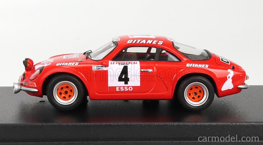 Voiture de course du Tour de Corse 1973 – ALPINE A110 N°7