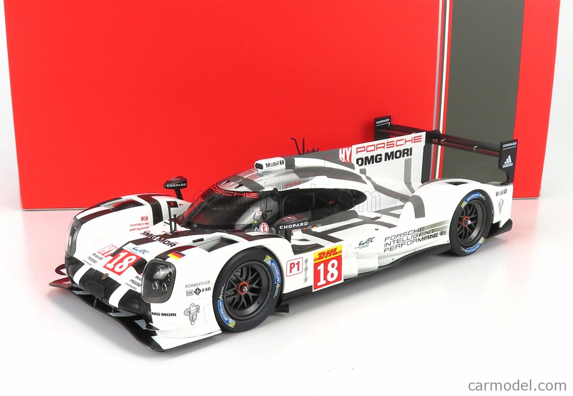 Modèle Réduit IXO 1:18 Porsche 919 Hybrid #20 - 24h Du Mans 2014 - Boîte Abîmée
