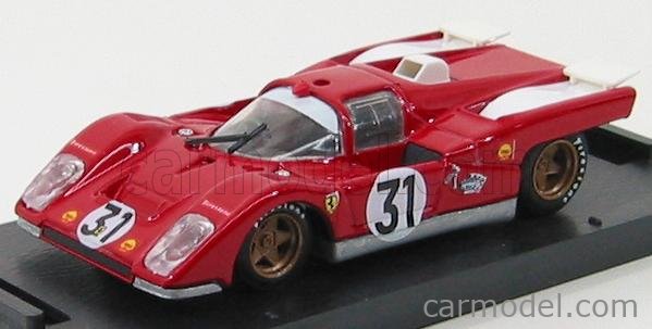 BRUMM R228 Scale 1/43 | FERRARI 512M SCUDERIA FERRARI N 31 1000km ...