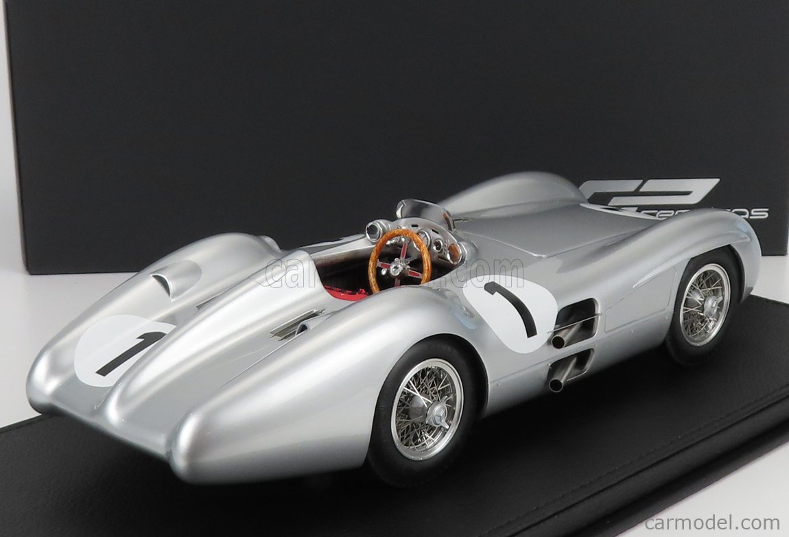 1:18 GP REPLICAS Mercedes F1 W196R #1 British Gp Fangio 1954 +Showcase