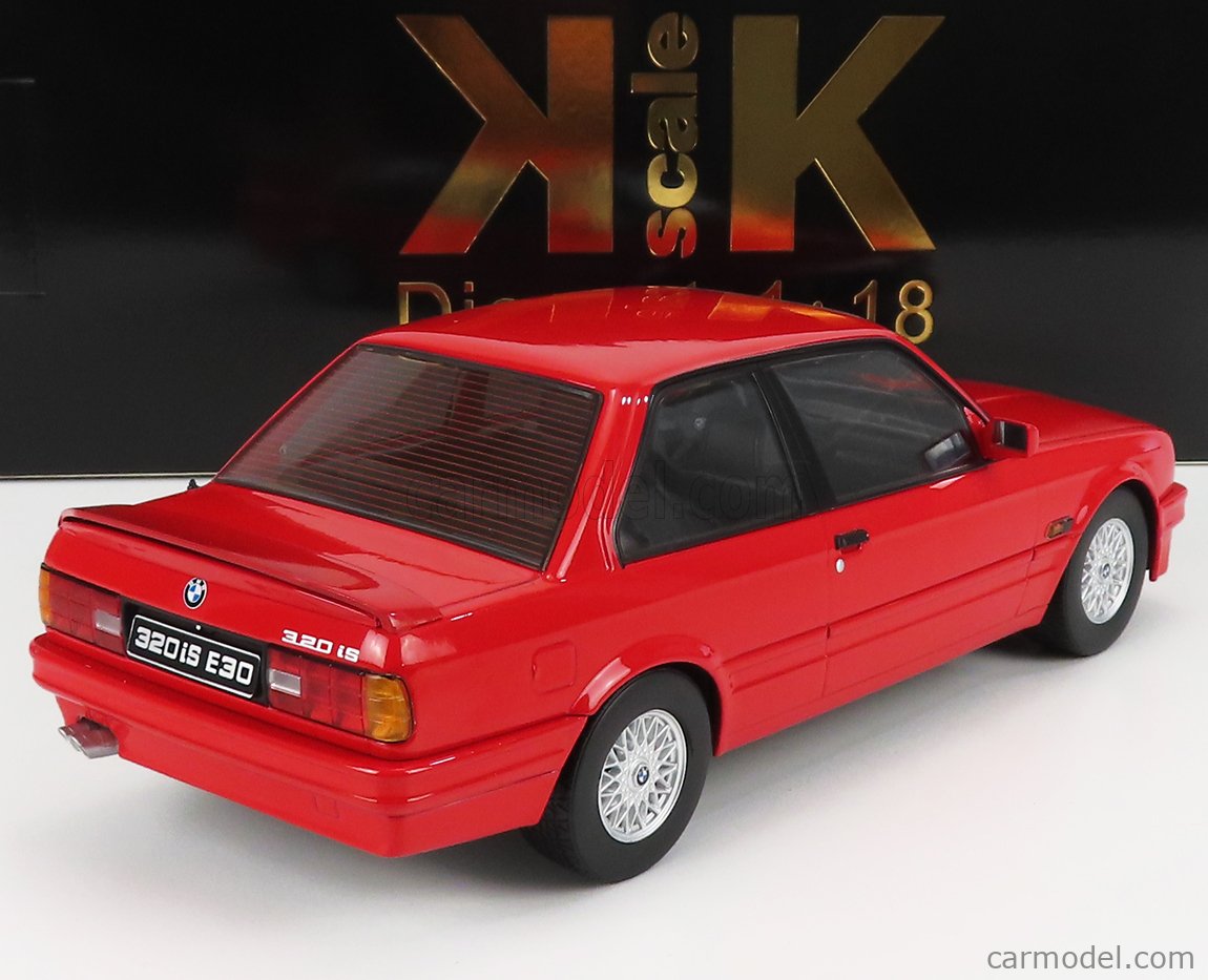  MODELLINO in Scala COMPATIBILE CON BMW E30 M3 1989 Dark MET.RED  1:18 IXO Model 18CMC122 : Toys & Games