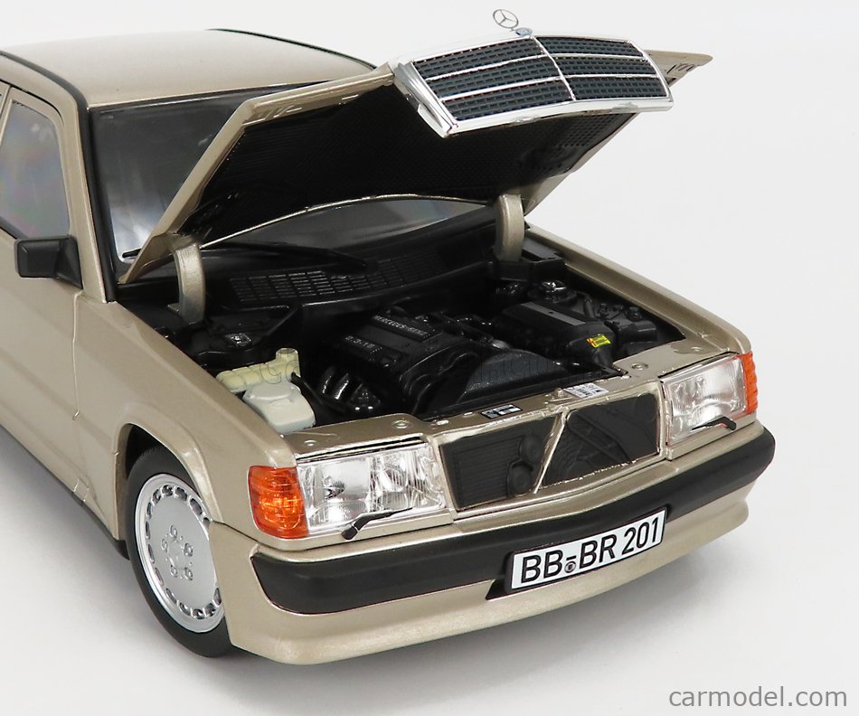 Norev 183830 Mercedes-Benz 190E 2.3-16V 1984 W201 Black Metallic 1:18 Modellauto