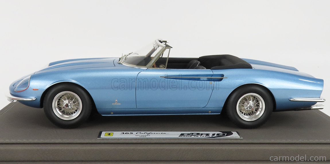 Kess-Model - Ferrari 365 California Spider Closed 1966 Blue - – Modellautos, Modellbausätze & Sammlermodelle Online