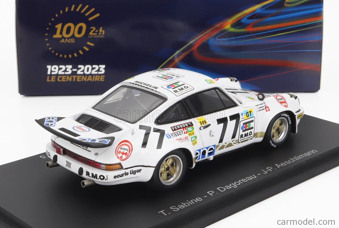 SPARK-MODEL S9808 Scale 1/43 | PORSCHE 911 CARRERA RS 3.0L TEAM P 