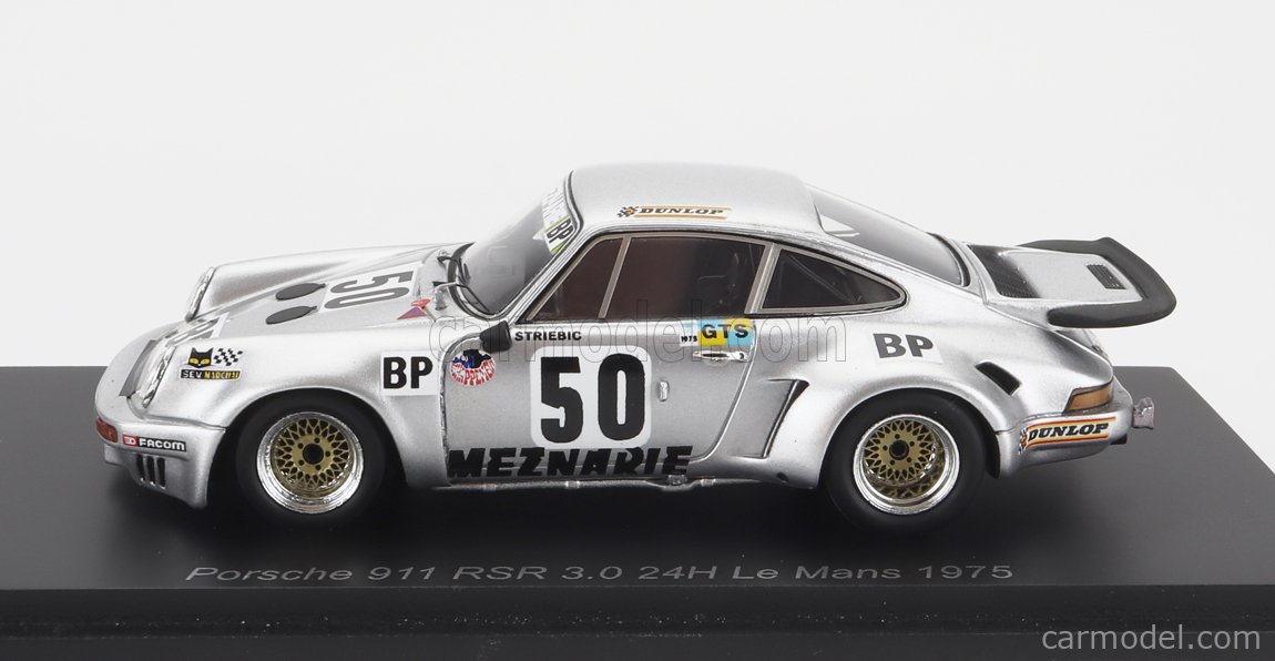 PORSCHE - 911 CARRERA RSR 3.0L TEAM L.MEZNAIRE N 50 24h LE MANS 1975  H.STRIEBIG - P.MAUROY - H.KIRSCHOFFER