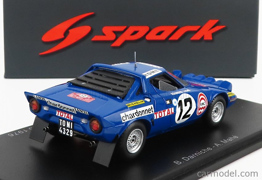 SPARK-MODEL S9084 Scale 1/43 | LANCIA STRATOS HF N 12 3rd RALLY ...