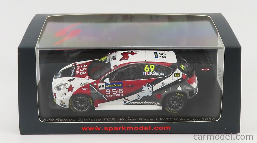 SPARK-MODEL S8971 Scale 1/43 | ALFA ROMEO GIULIETTA TCR TEAM MULSANNE N ...