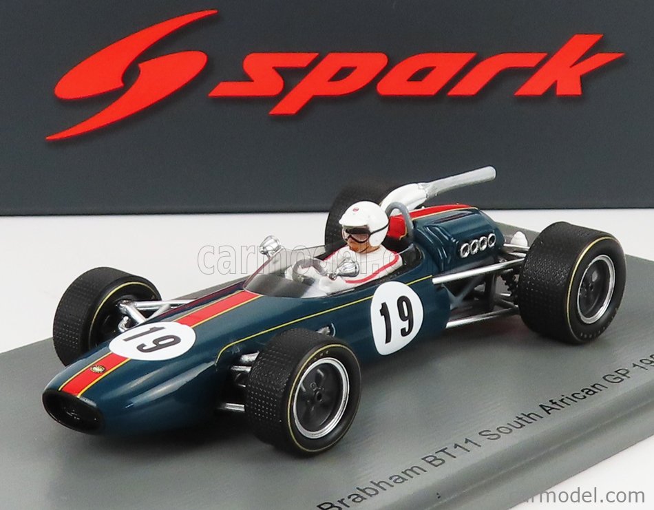 SPARK-MODEL S7087 Scale 1/43 | BRABHAM F1 BT11 N 19 AFRIQUE DEL SUD GP ...