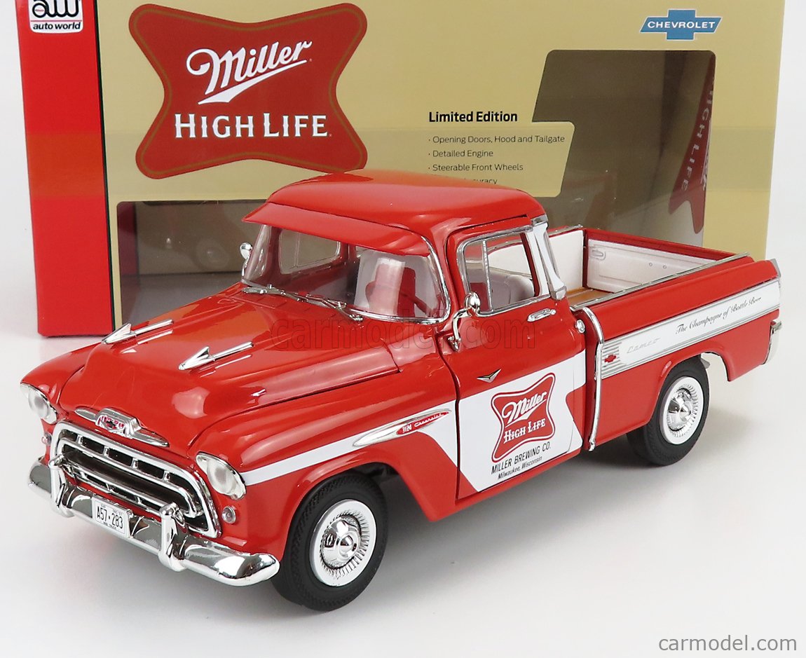 CHEVROLET - CHEVY CAMEO PICK-UP MILLER HIGH LIFE 1957