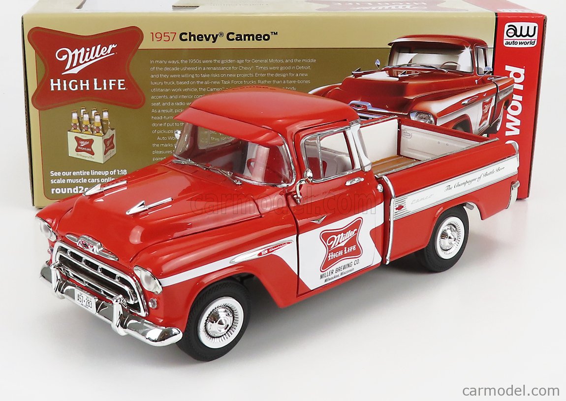 CHEVROLET - CHEVY CAMEO PICK-UP MILLER HIGH LIFE 1957