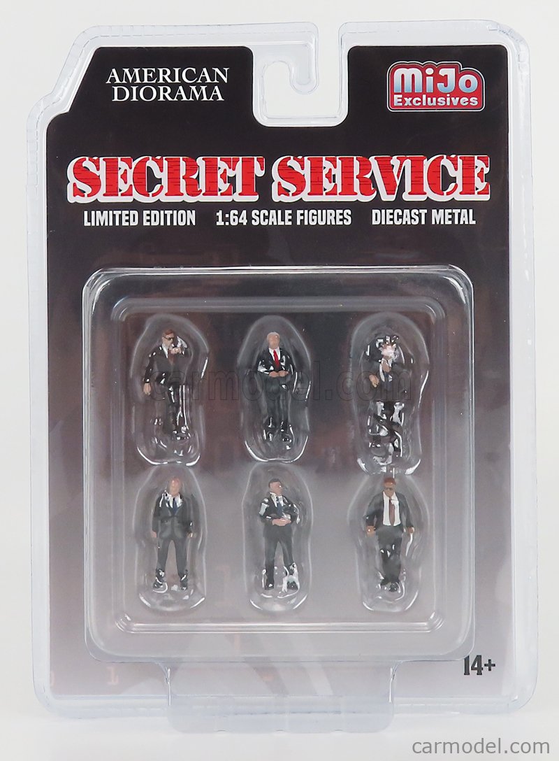 American Diorama 76479 1-64 Scale Secret Service Diecast Figurine