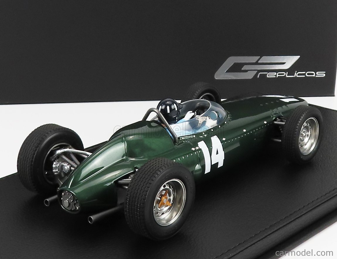 GP-REPLICAS GP124BWD Scale 1/18 | BRM F1 P57 BRM TEAM N 14 WINNER