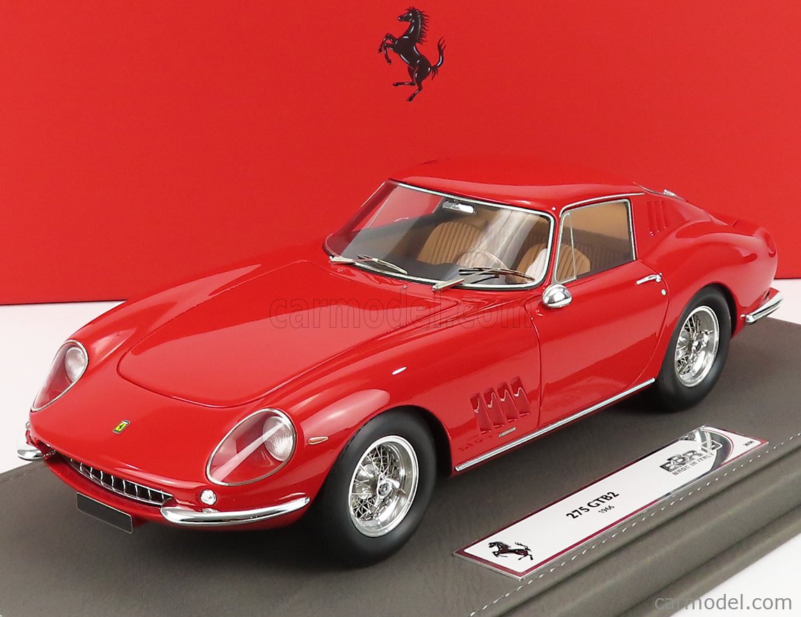 BBR 1/18 Ferrari 275 GTB2 1966 Red フェラーリ BBR1823B-