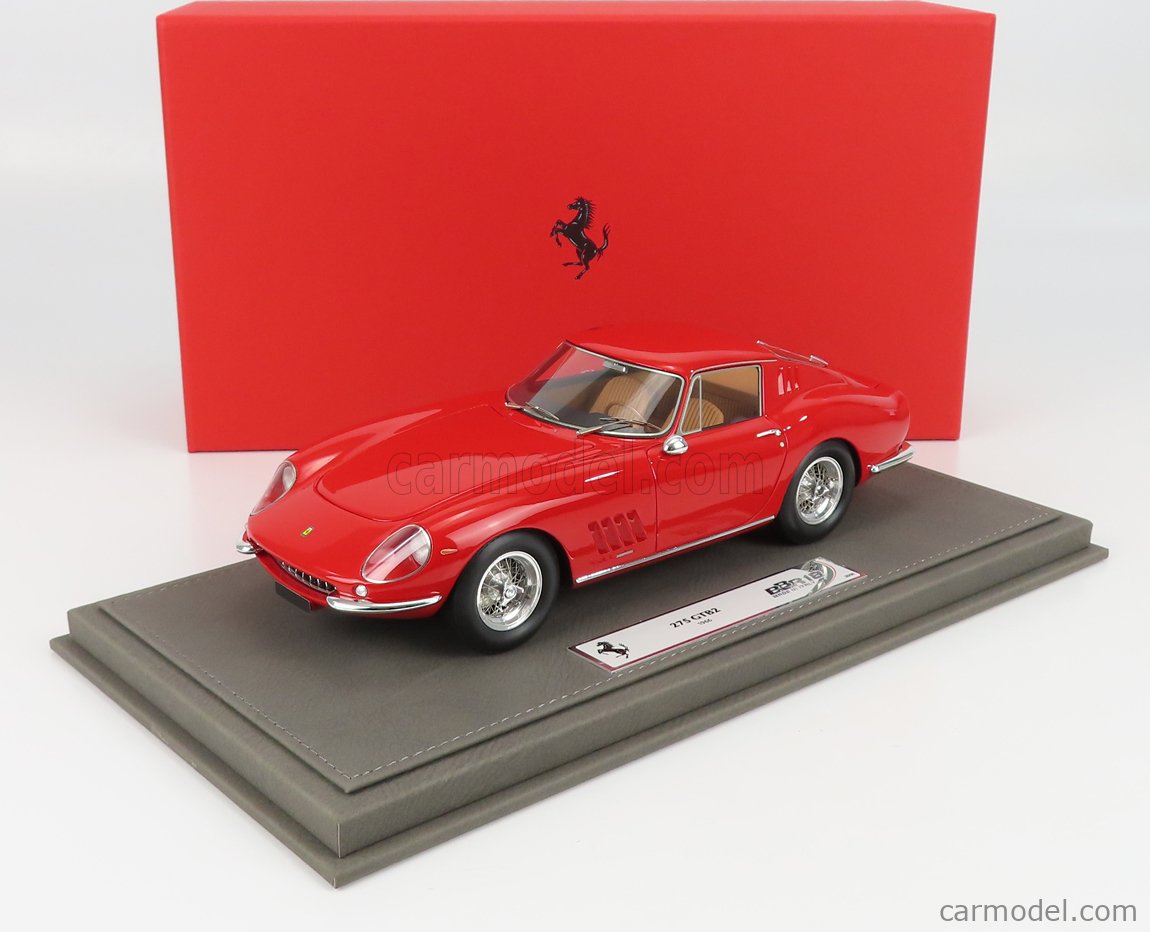 BBR 1/18 Ferrari 275 GTB2 1966 Red フェラーリ BBR1823B-