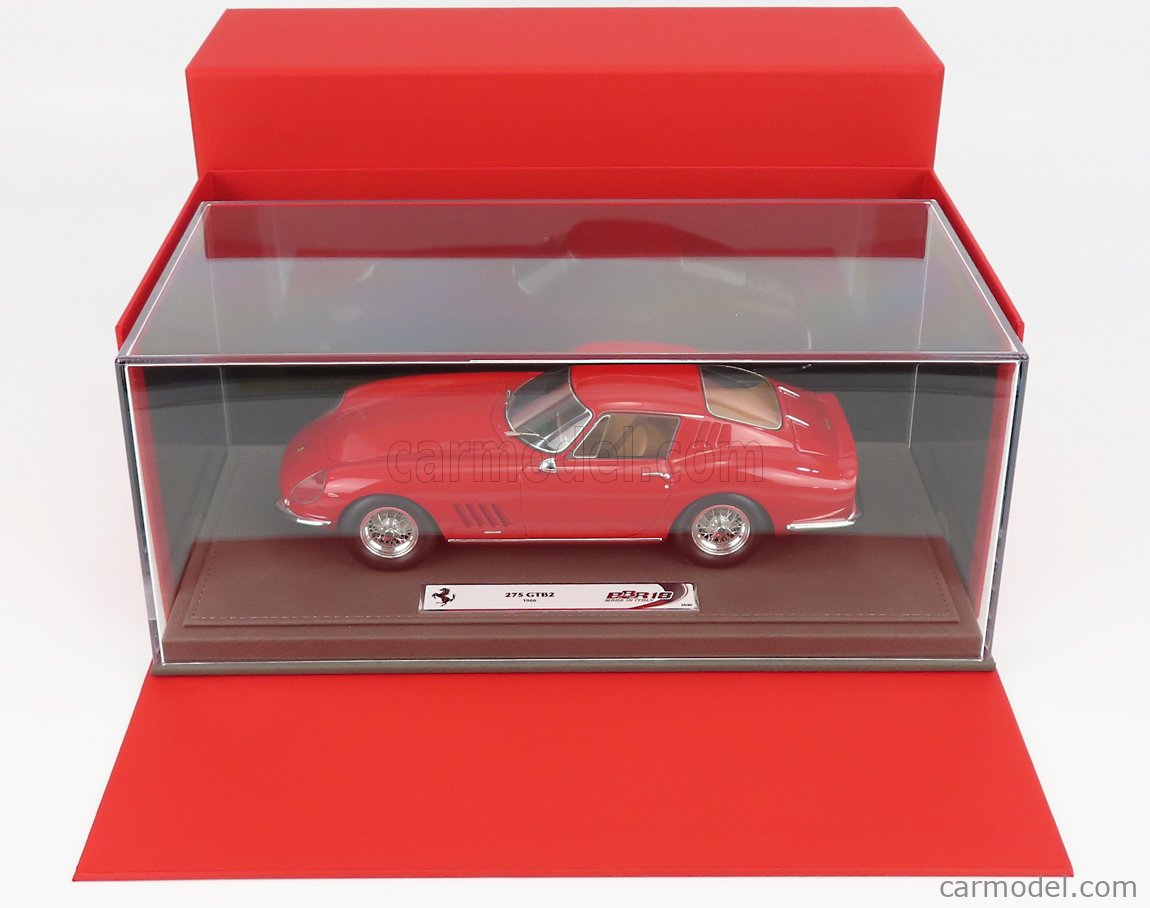 BBR 1/18 Ferrari 275 GTB2 1966 Red フェラーリ BBR1823B-