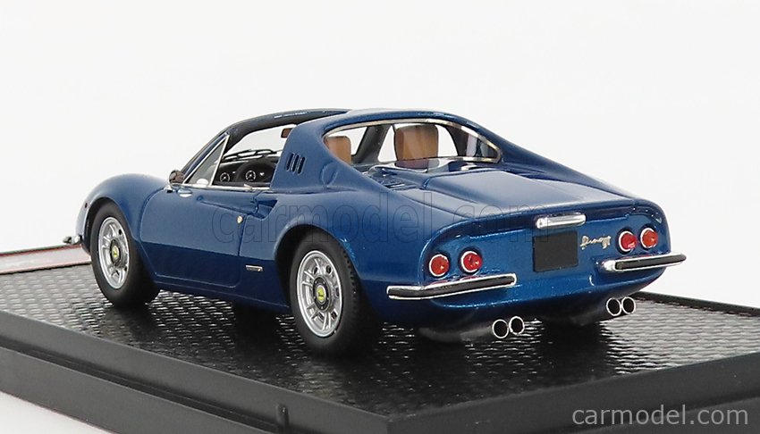 1:18 BBR Ferrari Dino 246 Gts 1972 Azzurro Dino Beige With