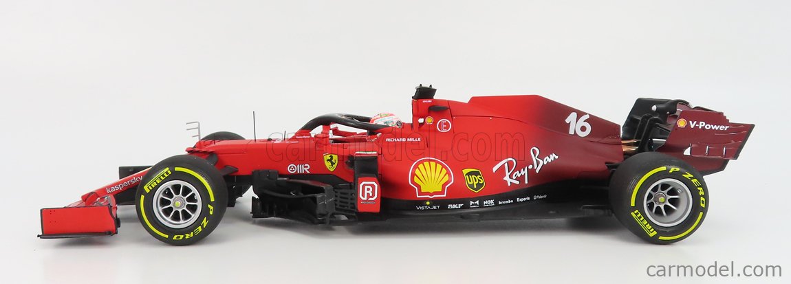 1:18 BBR Ferrari F1 Sf21 #16 4Th Emilia Romagna Italy Gp