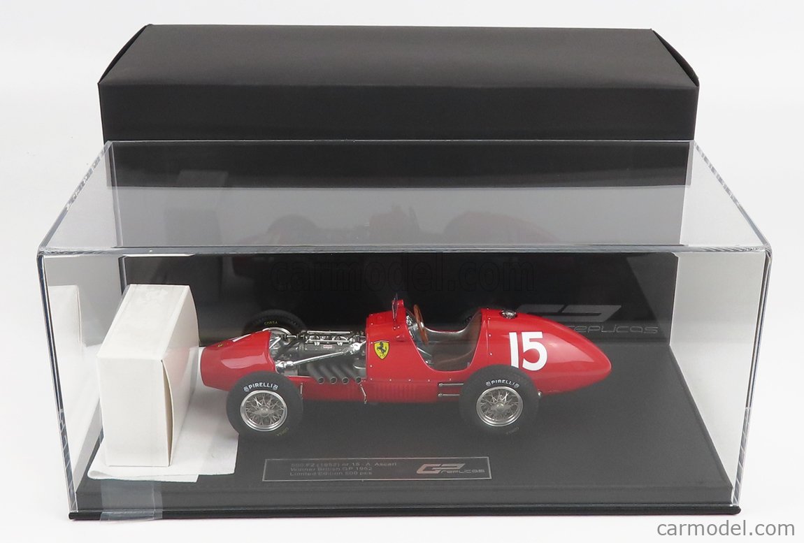 GP-REPLICAS GP081E Scale 1/18 | FERRARI F1 500 F2 SCUDERIA FERRARI N 15 ...