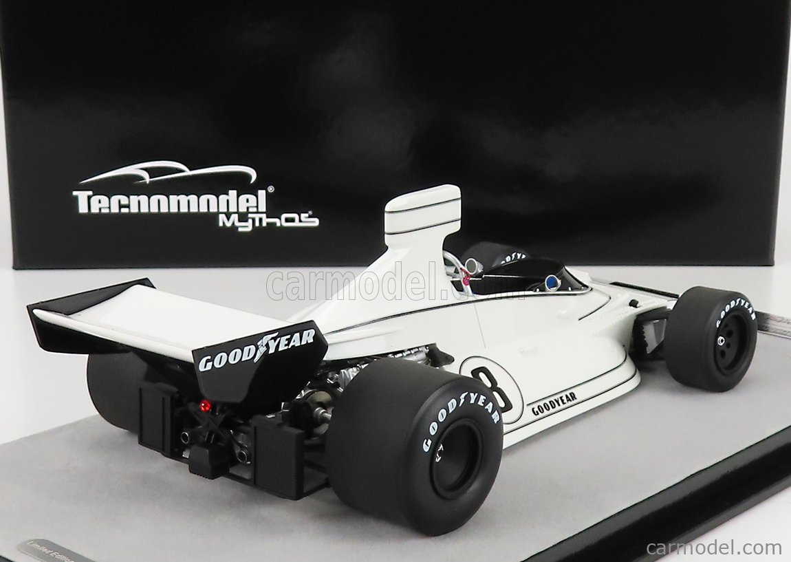Tecnomodel Mythos 1/18 – Brabham BT44 GP Belgique 1974, Reutemann, Résine